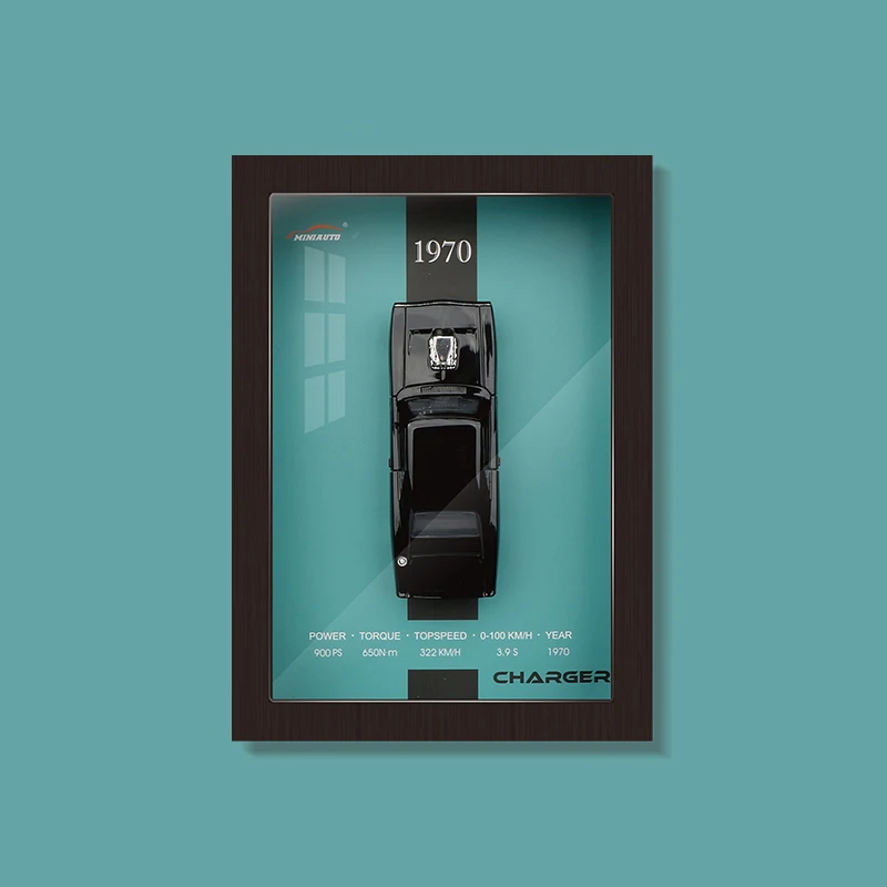 

1:32 3D фоторамка настенные картины из сплава металла литая под давлением модель автомобиля дома модные украшения орнамент коллекционные предметы на день рождения