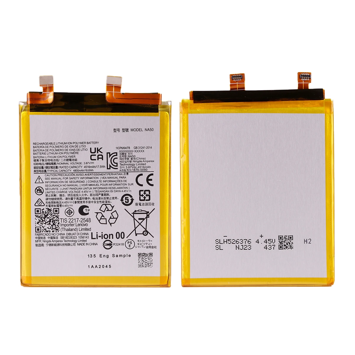 Brand New NA50 4800mAh Battery For Motorola Edge 30 Pro XT2203 XT2201-1 phone Batteries