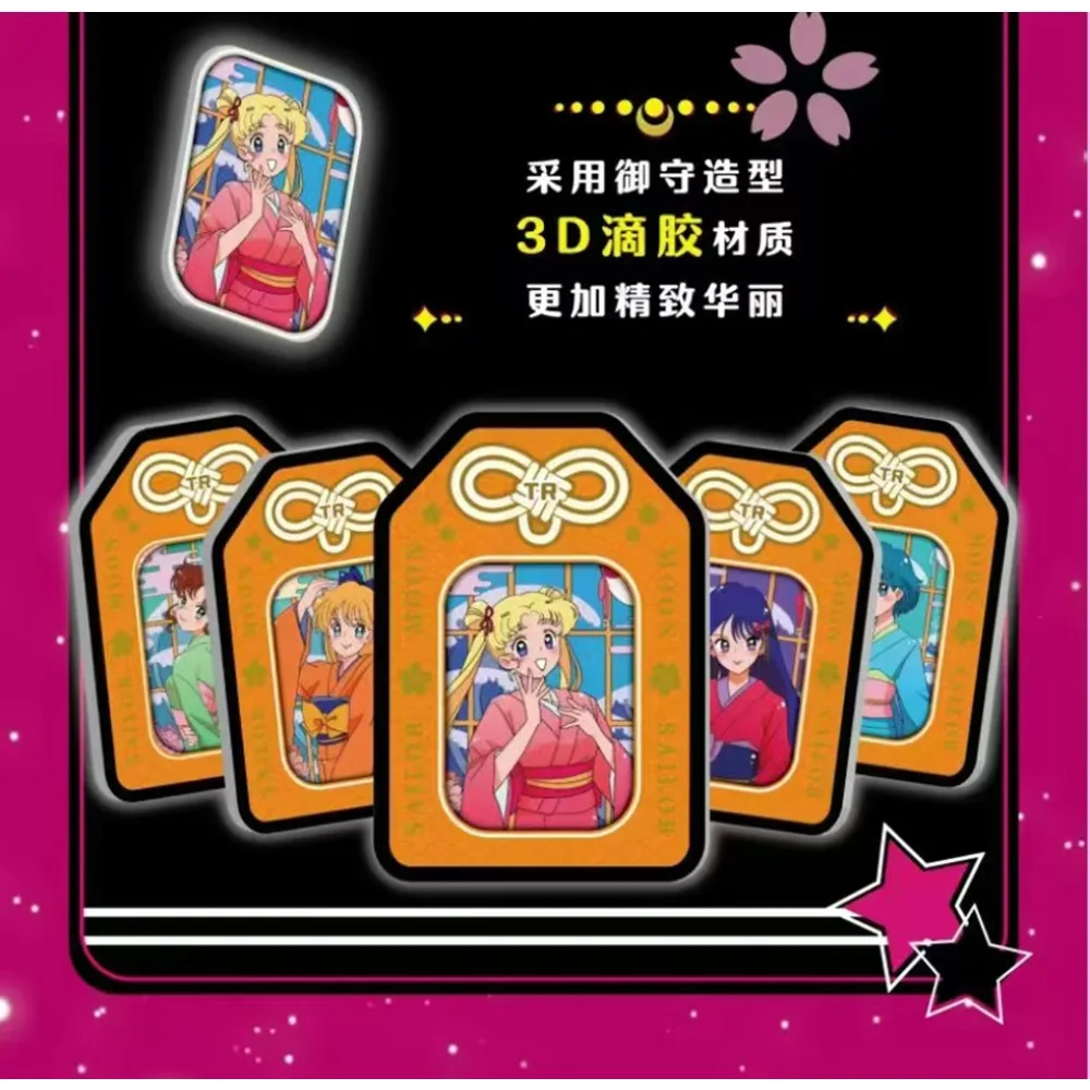 Tarjeta de colección Sailor Moon, batalla mágica, chica, protagonista de Anime, fondo de estrella, serie de tarjetas, regalos creativos favoritos para fanáticos, juguetes