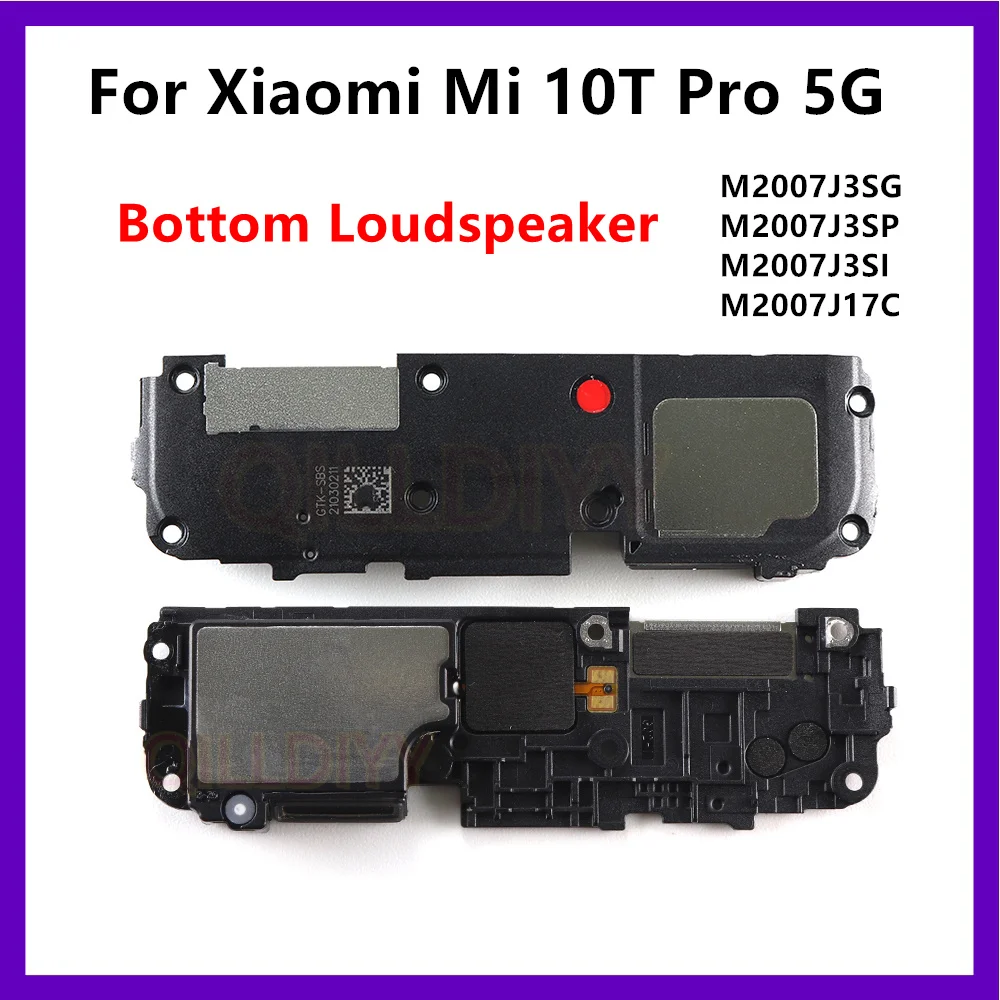

Для Xiaomi Mi 10T Pro 5G нижний громкоговоритель зуммер звонок звуковой модуль детали громкого динамика