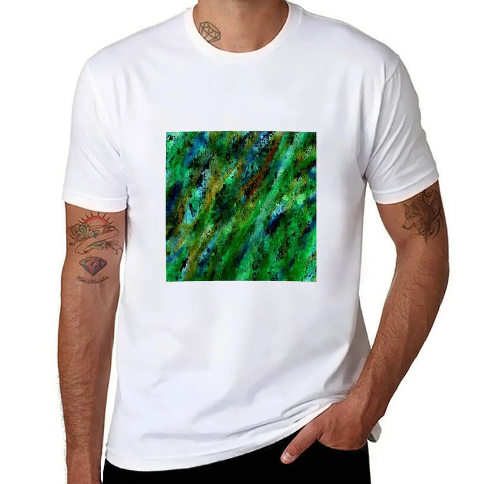 

Oil Pastel 1 T-Shirt t shirts for man graphic vintage printed t shirts for man T-Shirt
