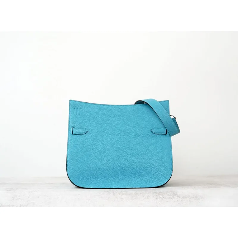 

Light Luxury High-end Half-wax Thread Imported First-layer TC Cowhide Women's Shoulder Messenger Bag Commuting Versatile