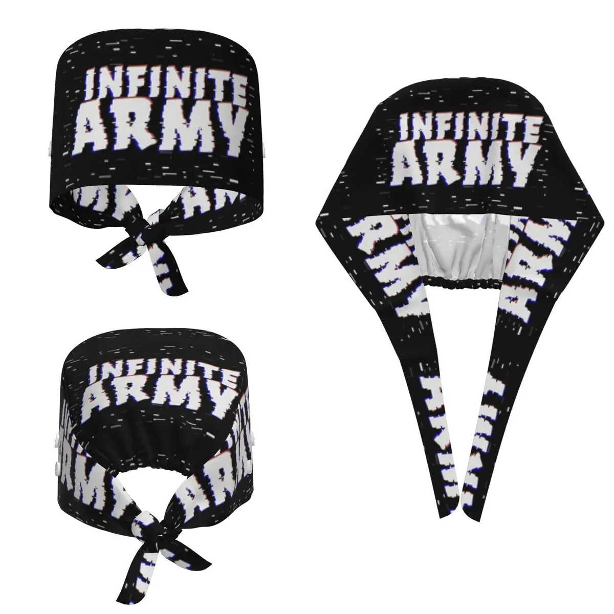 Caylus Gaming Infinite Army Scrub Hat Doctor Working Surgical Cap Unisex Adjustable Nursing Caps for Dentist