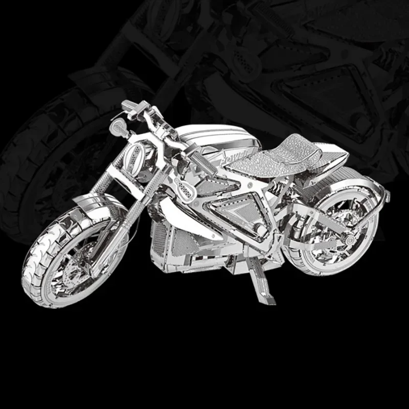 motorbike 3D Metal Puzzle model kits DIY Laser Cut Puzzles Jigsaw Toy For Children