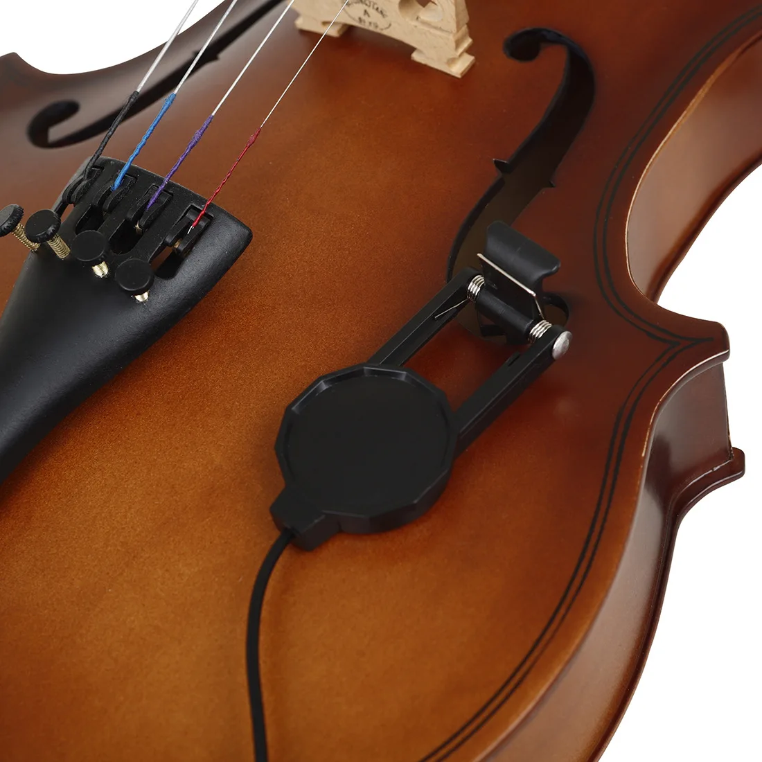 Violin Pickup Portable No-Drill Adhesive Pickup Clip Violin Soundhole Amplifier Instrument Accessory
