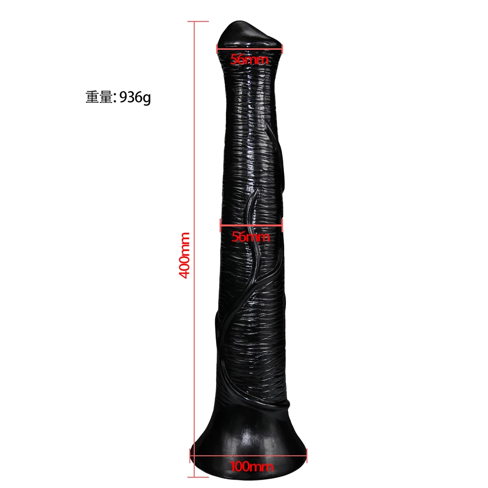 Dildo animale realistico stile cavallo gioco anale per donna_voghion.com