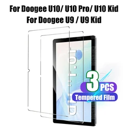 Screen Protector for Doogee U10/U10 Pro/U10 Kid 10.1inch 9H Hardness Anti Scratch Transparent Tempered Film for Doogee U9/U9 Kid
