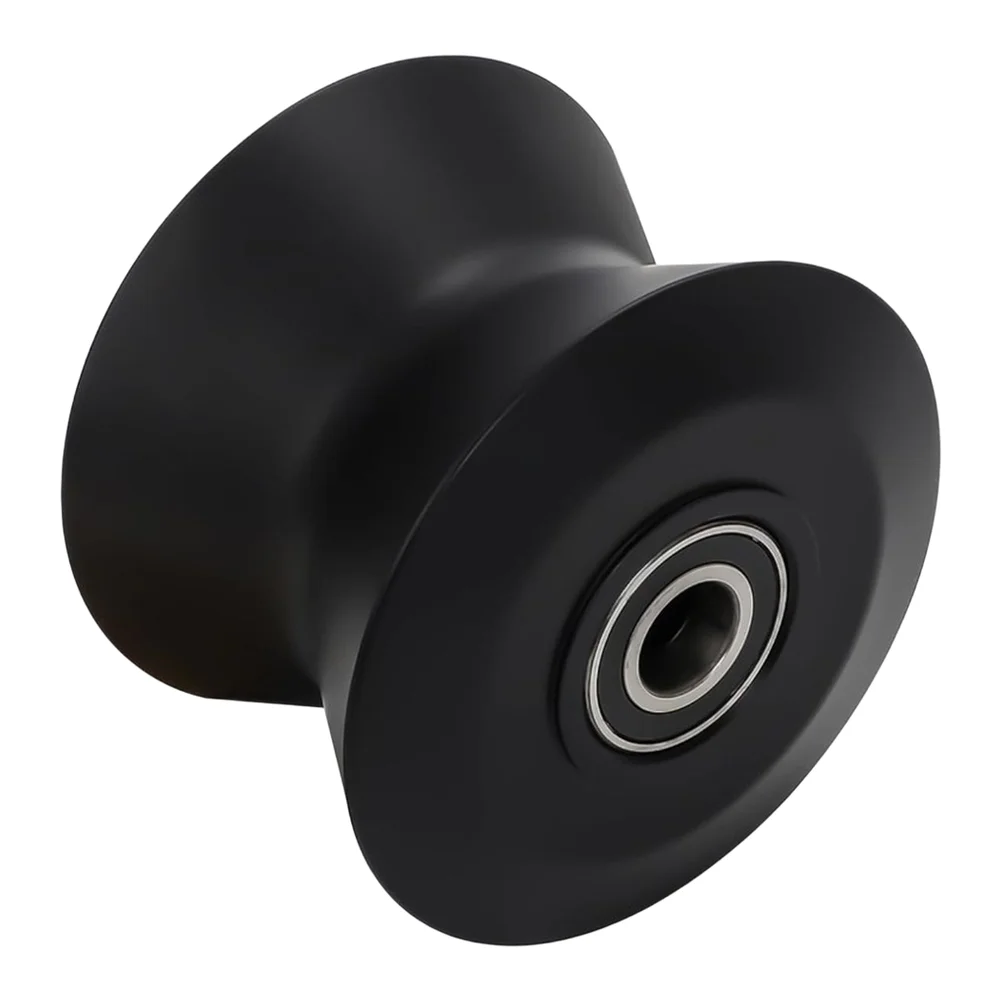 Elliptical Trainer Spare Roller Wheel Plastic Body Rubber Coating Designed for Quiet Reliable Operation in Home Gyms
