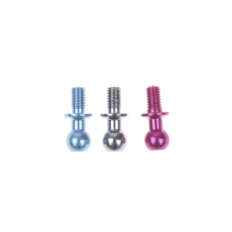 10Pcs M3 Metal Hex Ball Head Screws For TT01 TT02 D5 1/10 RC Drift Car Spare Parts Universal