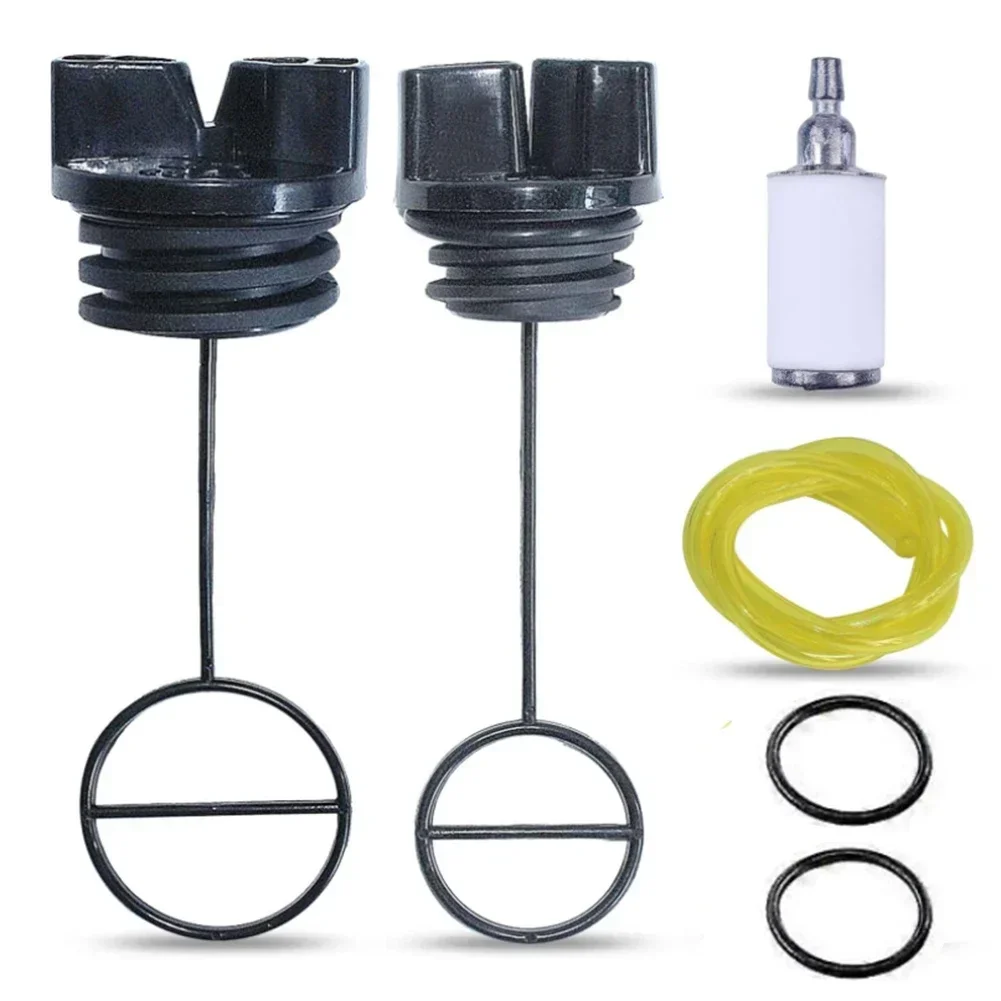 

Black And Yellow Chainsaw Fuel Cap Kit Chainsaw Fuel Cap Kit Fuel Cap Assembly Reliable Performance For Chainsaw