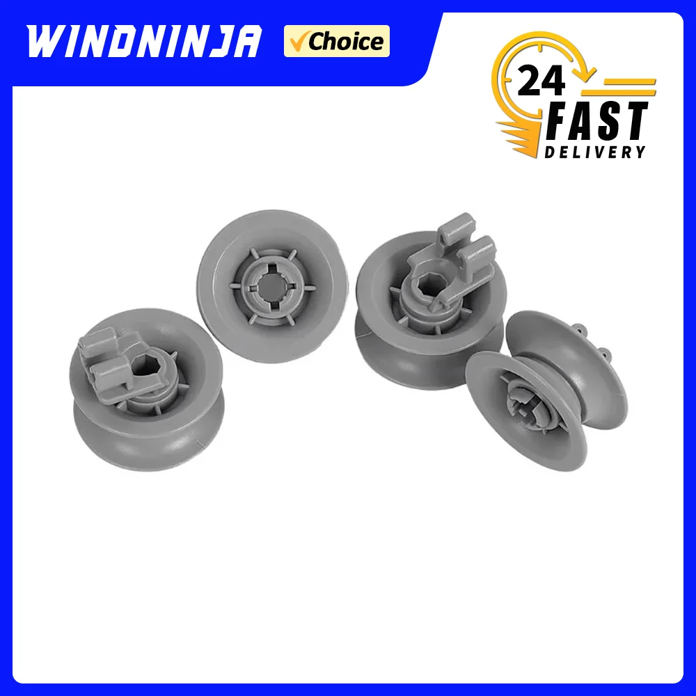 Basket Roll Dishwasher Wheels Universal For Siemens For Neff For Bosch Top Basket Smooth Quiet Operation Replacement Kits