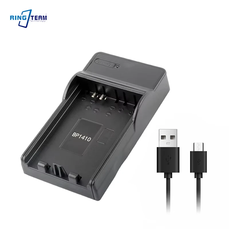 

ED-BP1410 BP-1410 BP1410 Battery USB Charger with 30CM USB Cable for Samsung NX30 WB2200 and WB2200F Cameras ...
