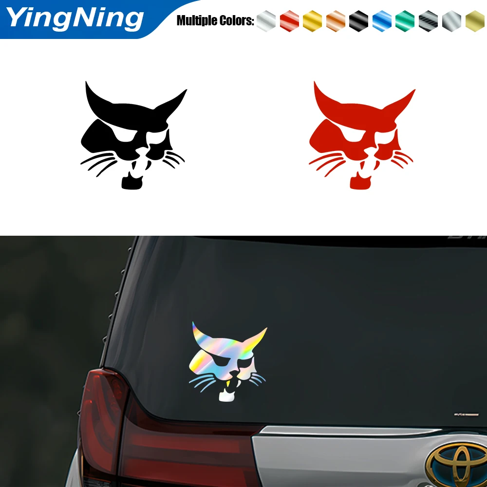 

Wild Big Cat Decals Car Stickers Waterproof Auto Rear Window Body Bumper Trunk Car Vinyl Decals Funny Car Decoration Accessories