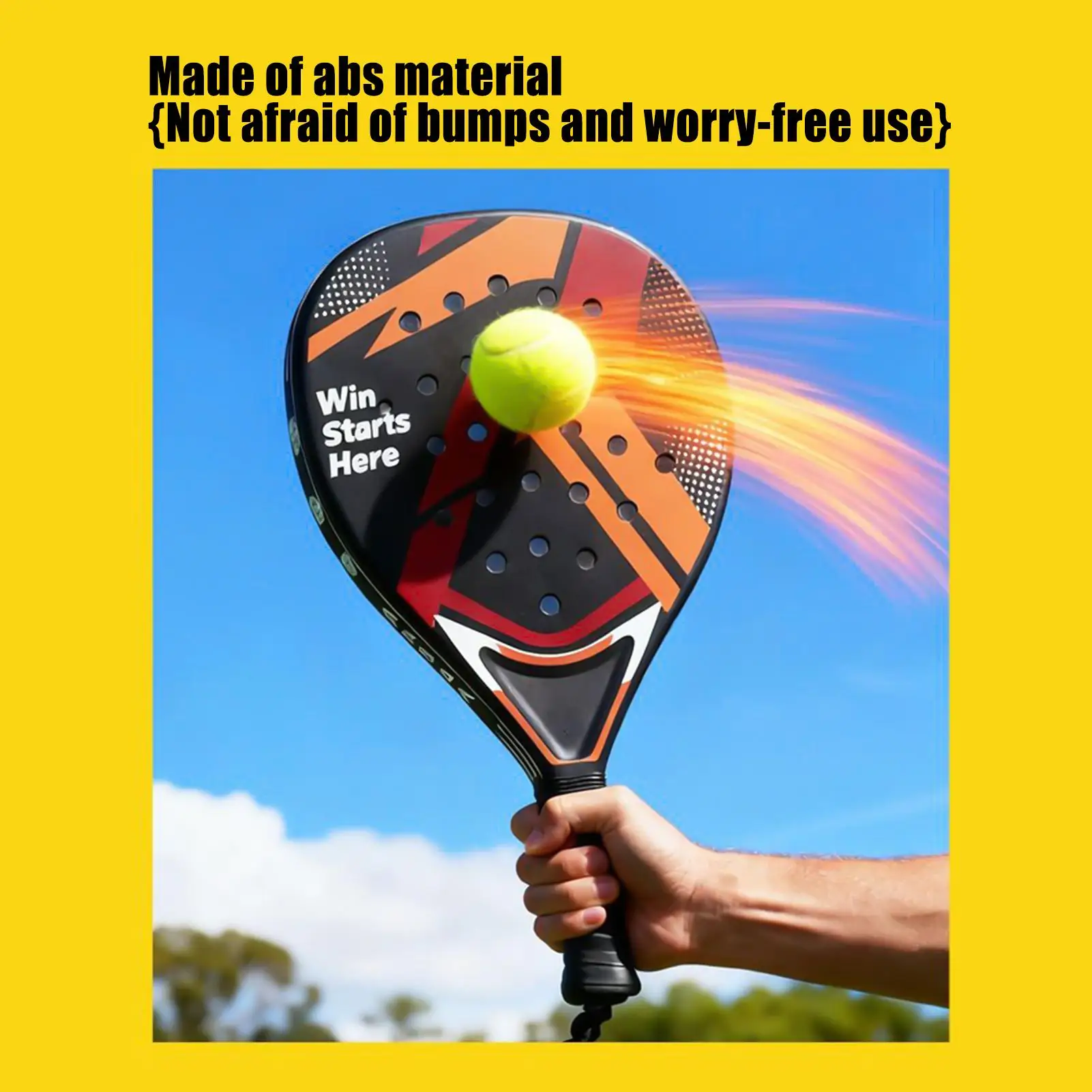 

Adult Tennis Racket Lightweight Shockproof Non-slip Professional Tennis Paddles Set for Men Women Youth Athlete Beach Sport