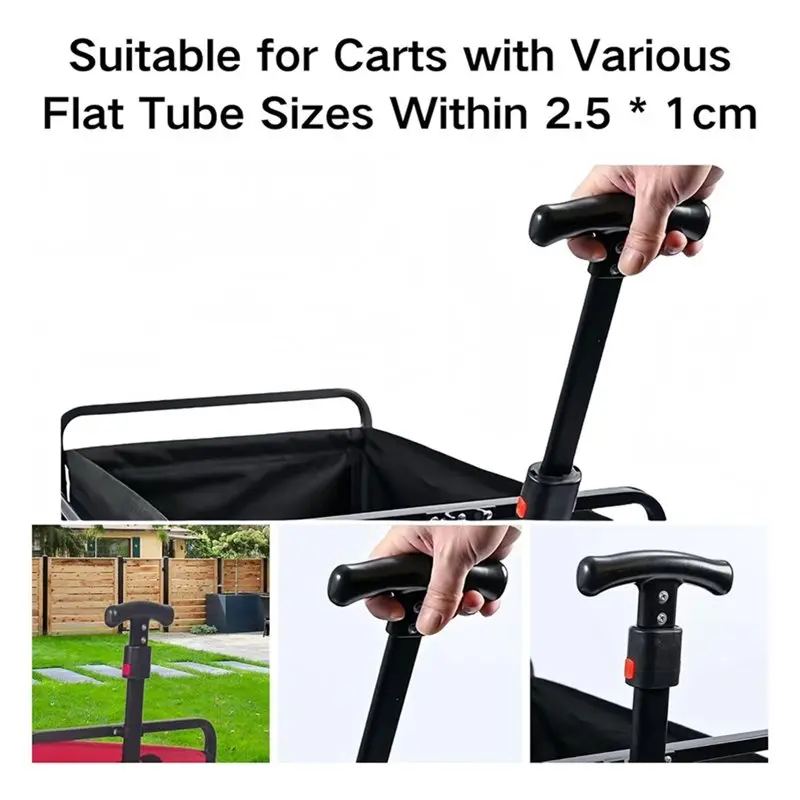 【THANKSGIVING DAY】Replacement Push Handle Trolley Handle For Camping Wagon Attachment Spare Part For Garden Shopping Cart