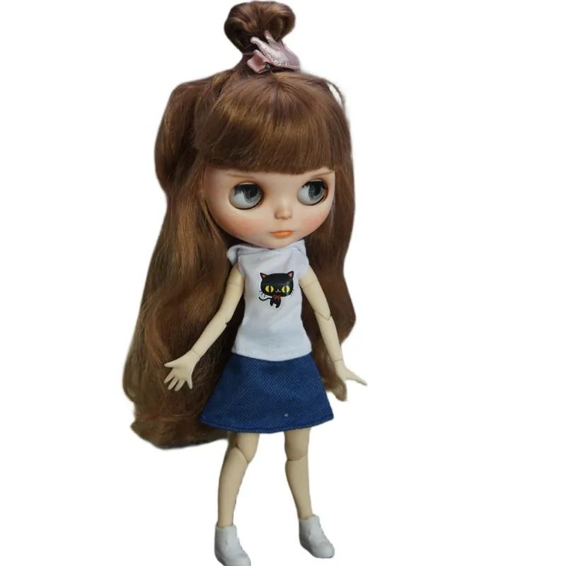 Handmade Clothes For Blythy Doll Sweetpie Coat TUTU Skirts Fashion Doll Clothes For Licca Doll Kids Toy 1/6 Doll Clothes Sets