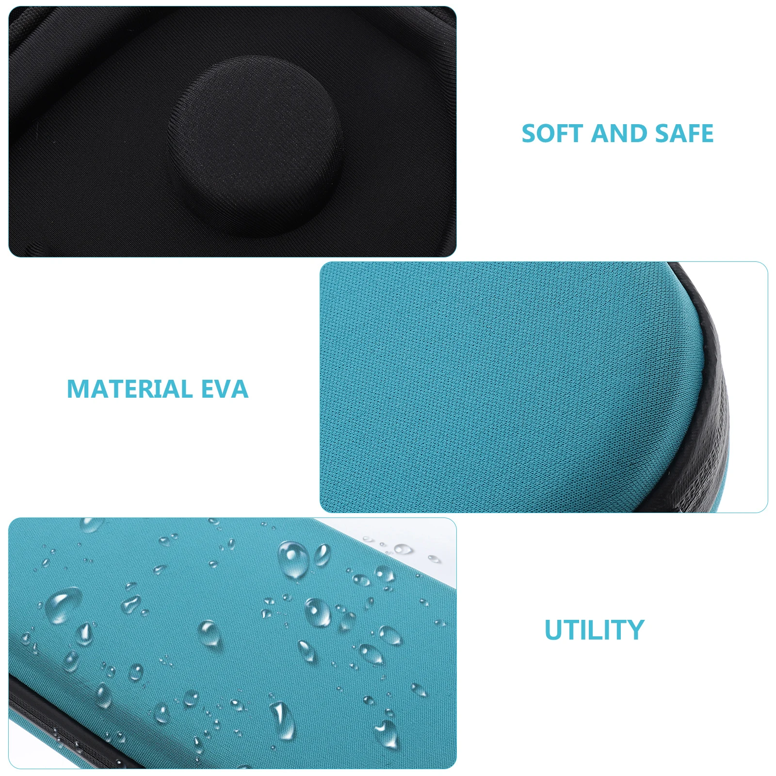 

Premium Stethoscope Carrying Case Bag Organizer Waterproof Shockproof Wear Resistant Portable Lightweight Eva Cover Mesh Pocket