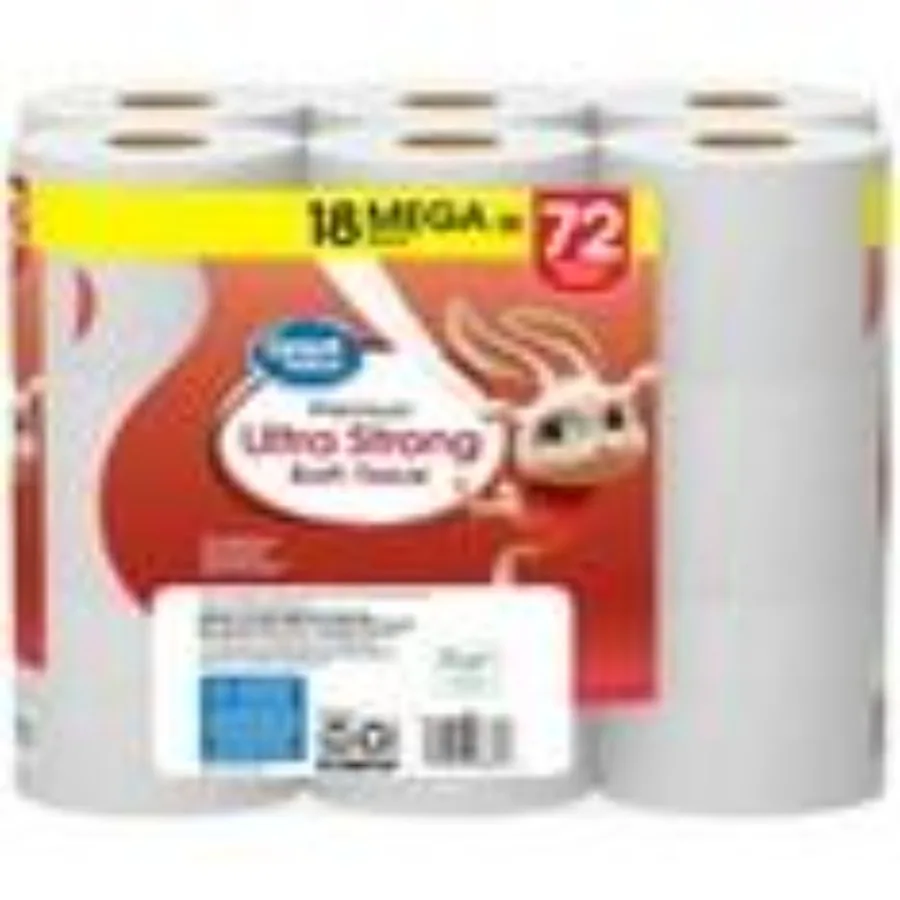 

Great Value Ultra Strong 2Ply Toilet Paper 18 Mega Rolls