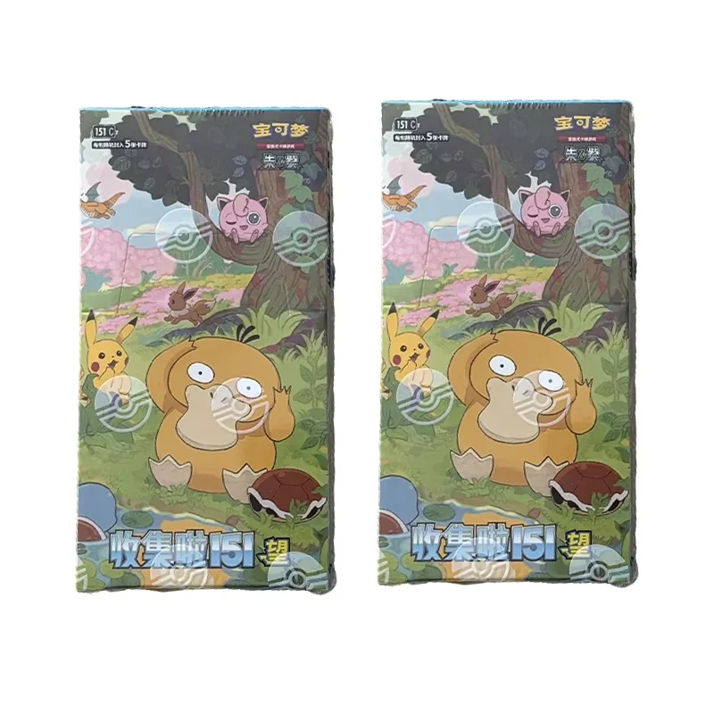 Pokémon-Sammelkarten PTCG: Vereinfachte Chinesische Zhu Zi Kollektion 151 – Dünne/Dicke Serie: Ponyta & Gengar Spiel-Sammelkarten Spielzeug Blindbox