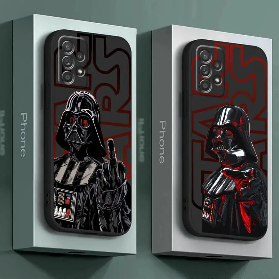 Star W-Wars phone Case for Samsung A21s A52 A72 4G 5G A24 A32 A51 A71 4G A25 A33 A34 A35 A42 A52s A53 A54 A55 A73 5G A31 A41