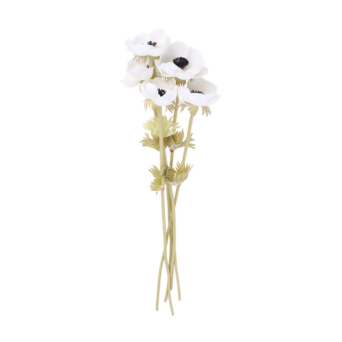 

5pcs Anemone Artificial Anemone Flower Arrangement Photo Props Simulation Decor Farmhouse Home Office Wedding