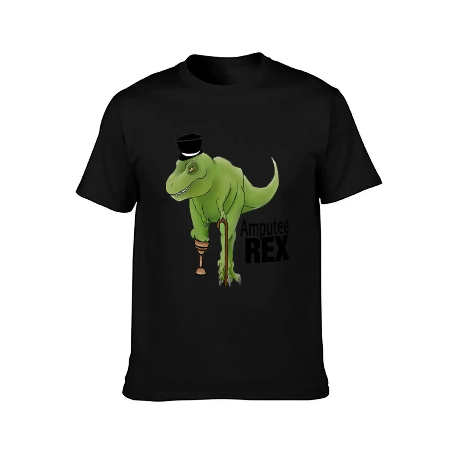 Amputee Rex T-Shirt Plus Size Quick Dry Sports Tee