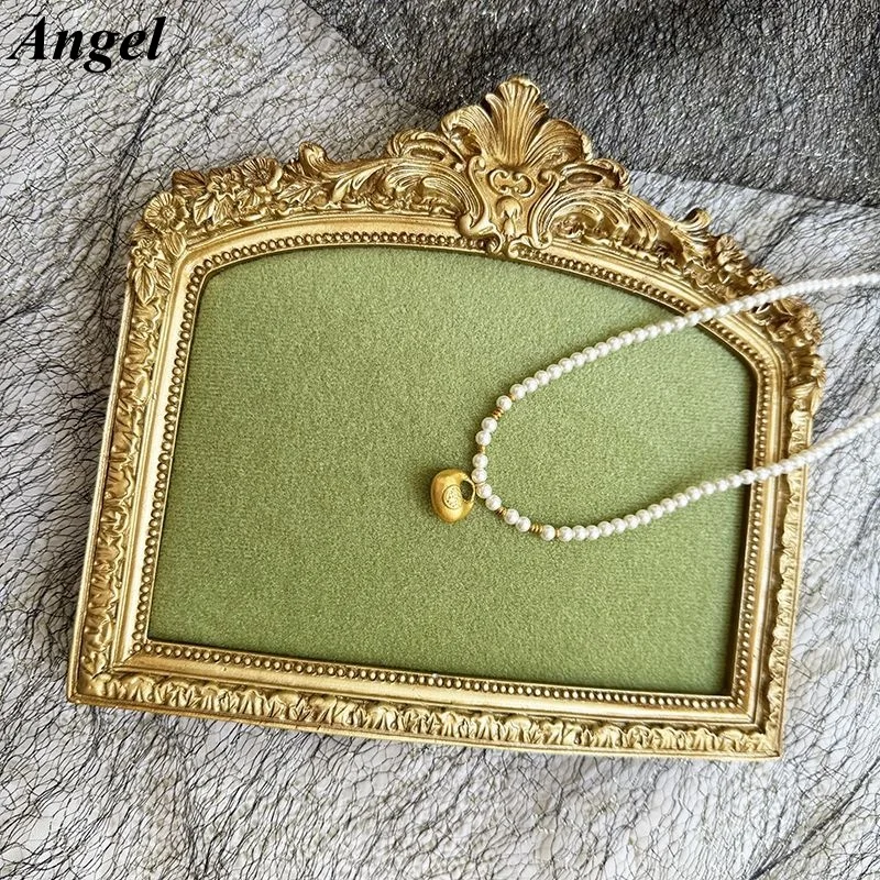 

Ювелирные изделия, винтажная европейская рамка для дисплея, фоторамка, ожерелье, серьги, хранение ювелирных изделий, витрина для съемки, реквизит