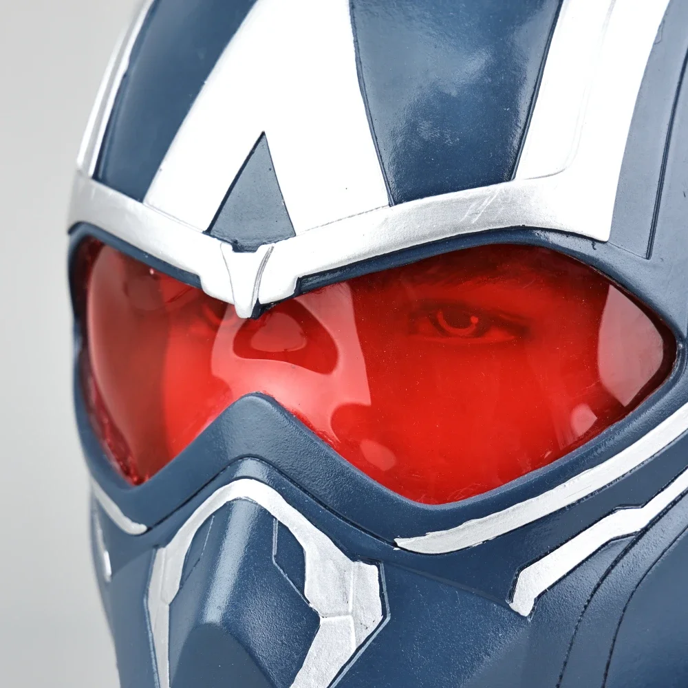 Cascos de cosplay Máscaras Superhéroe Bravo Nuevo Mundo Cascos de Halloween Accesorios Material duro de PVC