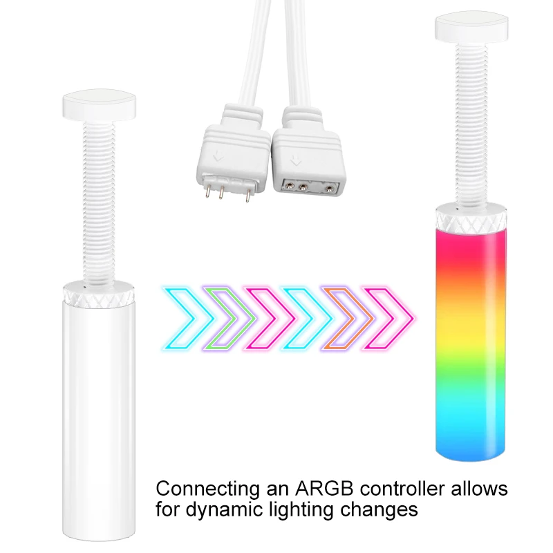 ARGB Graphics Card Bracket 5V 3Pin Universal GPU Brace Support Adjustable Telescopic Rotary Stand GPU Video Card Holder