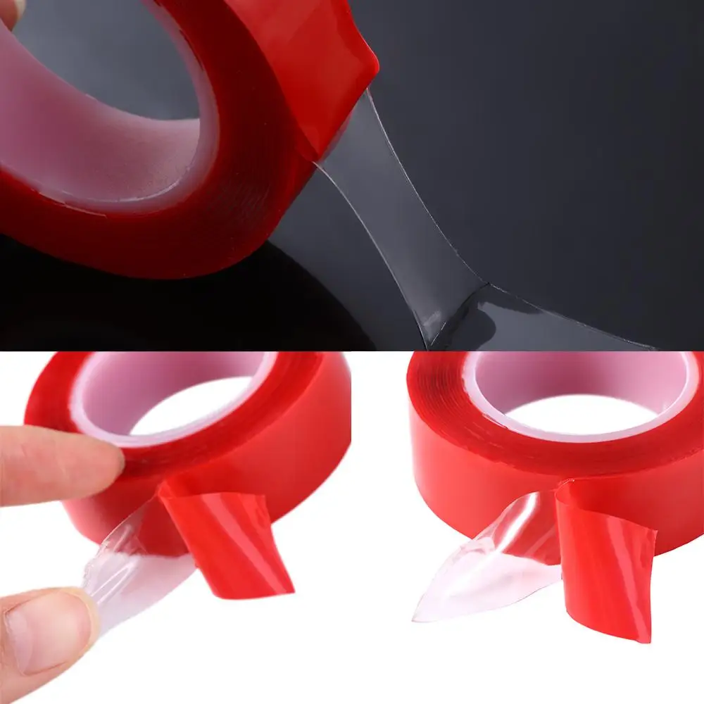 Tape Transparent No Traces Adhesive Tape Heat Resistant Tapes Adhesive Sticker Nano Tape Sided Adhesive Double Sided Tape