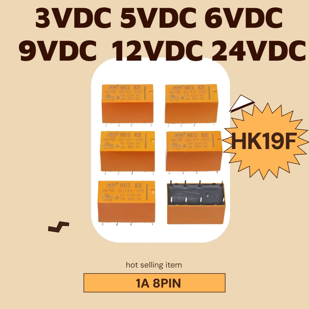 1-10Pcs Relay Hk19F…