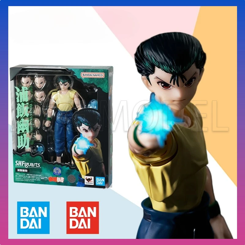 

In Stock Bandai SHF S.H.Figurats Yu Yu Hakusho Yusuke Urameshi Anime full Action Figure Finished Model Kit Toy