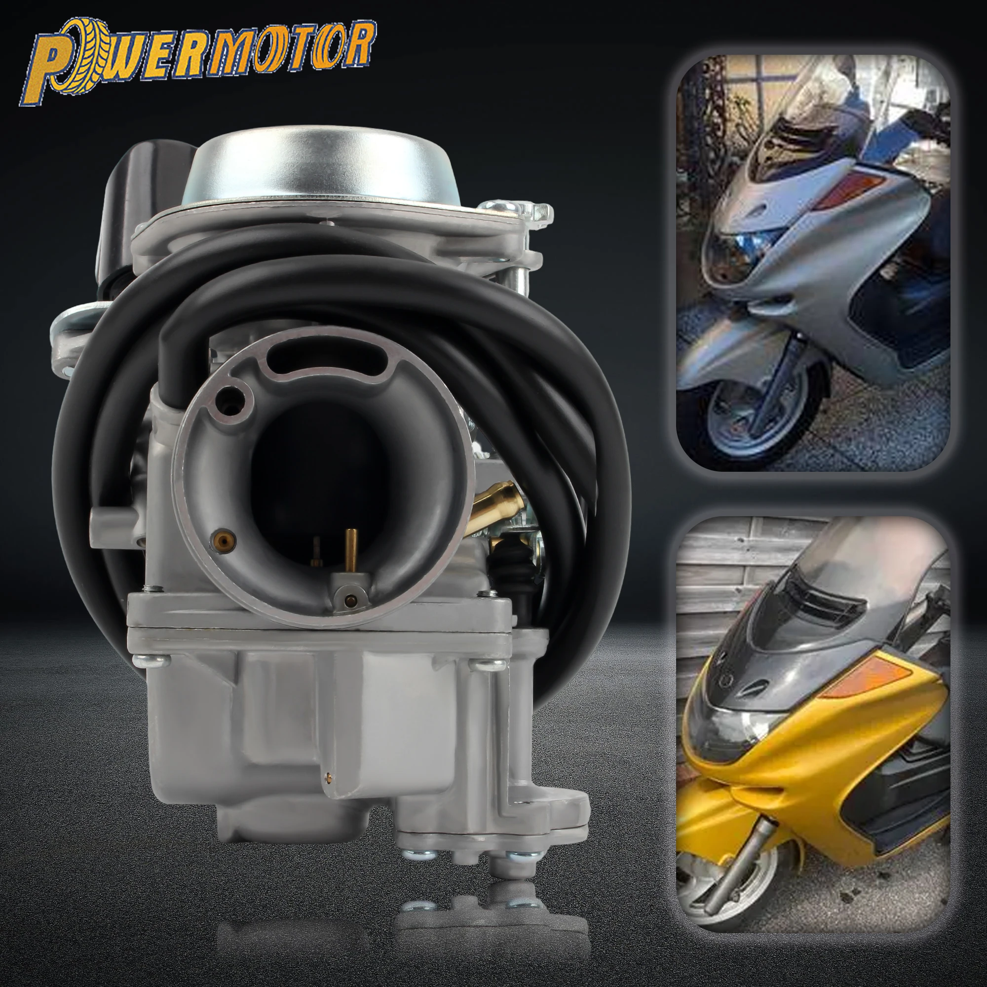 

For Yamaha Majesty YP250 YP 250 250cc Motorcycle Carburetor for Vergaser Linhai 260cc Scooter ATV Quad Carb Modified Accessorie