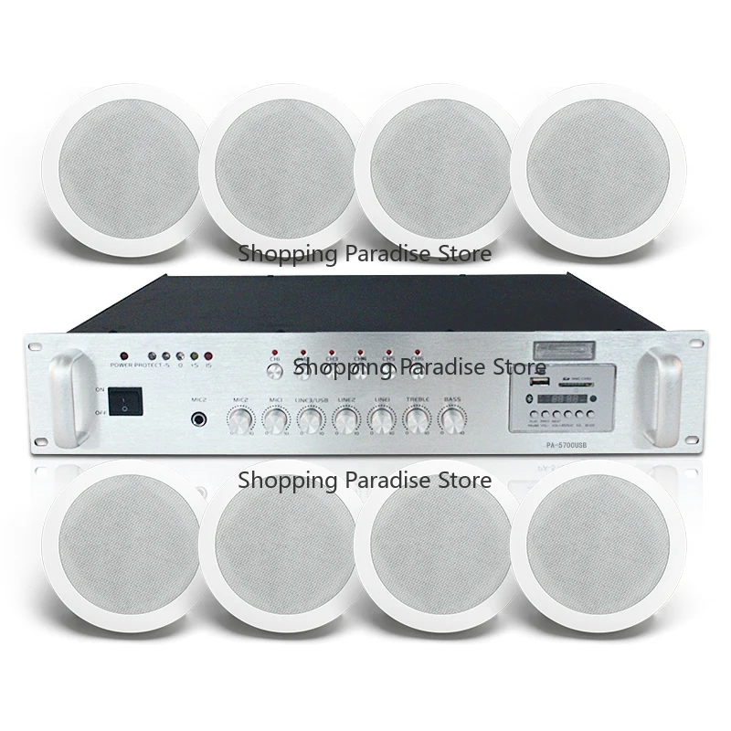 

Высококачественные коаксиальные потолочные Hi-Fi динамики 703 (60 Вт, 8 дюймов) для мечетей и церквей с усилителем