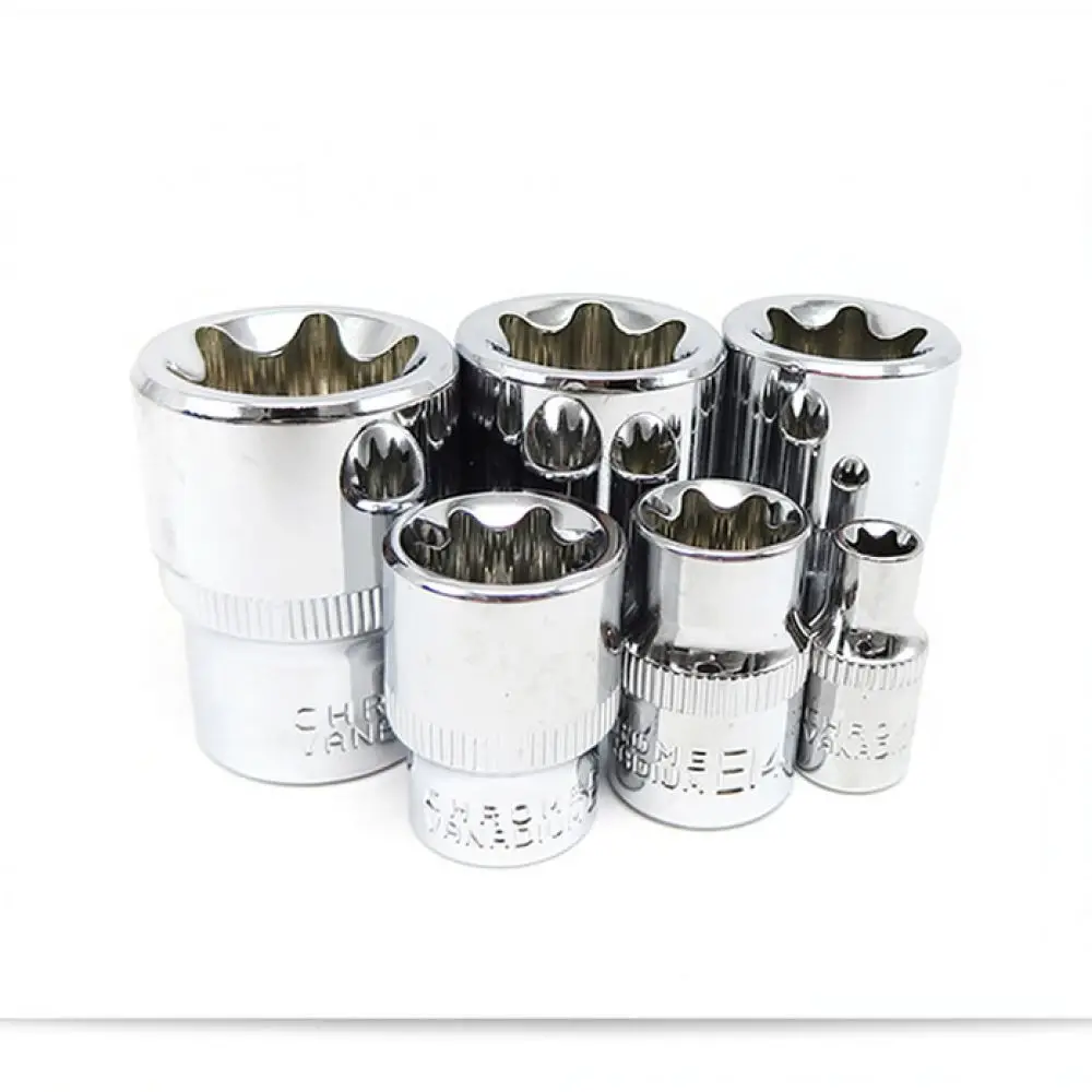 Precision Star Torx Bit Socket Wrench Set High Strength Steel Hand Tools For Car Mechanical Maintenance Repair