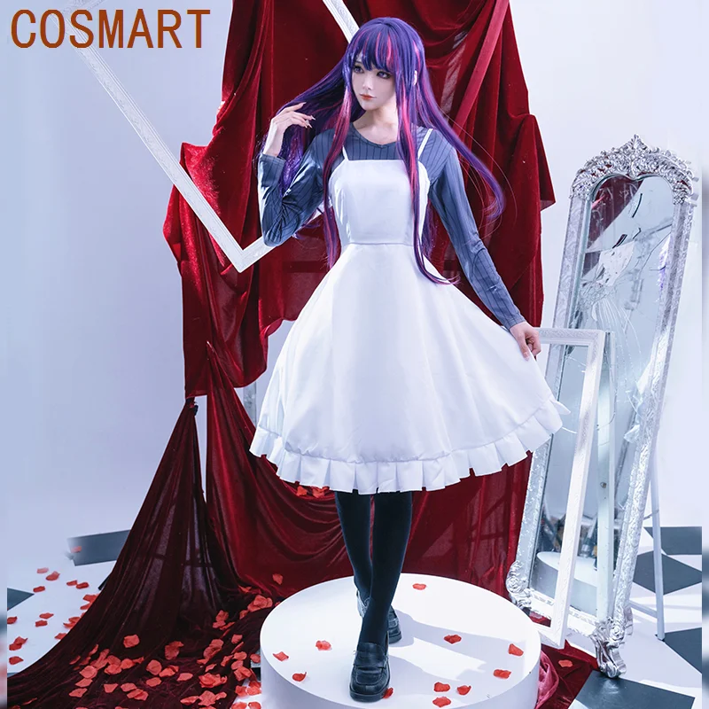 

Anime Oshi no Ko Hoshino Rubii Elegant Cos Dress Lovely Uniform Cosplay Costume Halloween Party Role Play Outfit Women Clothing