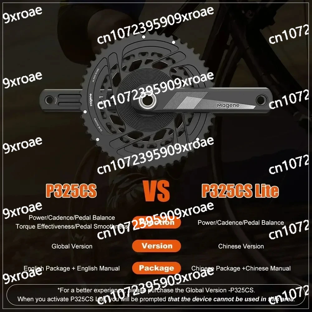 السلطة متر كرانسيت ثنائي الجانب دواسة التوازن الطريق دراجة جبلية Ultegra كرانسيت بكرة اليد اليمنى السواعد P325 CS الدراجة