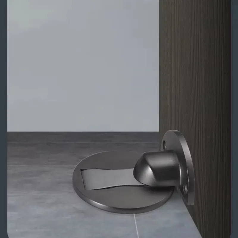 APSTELLE Odbojnik do drzwi bez gwoździ Meble Magnetyczne odbojniki do drzwi Stoper do drzwi ze stali nierdzewnej 304 Ukryte uchwyty do drzwi Zaczep sprzętu