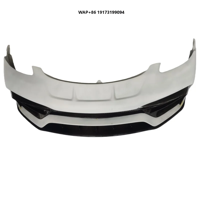 

Modified Semi Carbon Fiber PD Style Front Bumper Body Kit for Porsche-718 Boxster Cayman