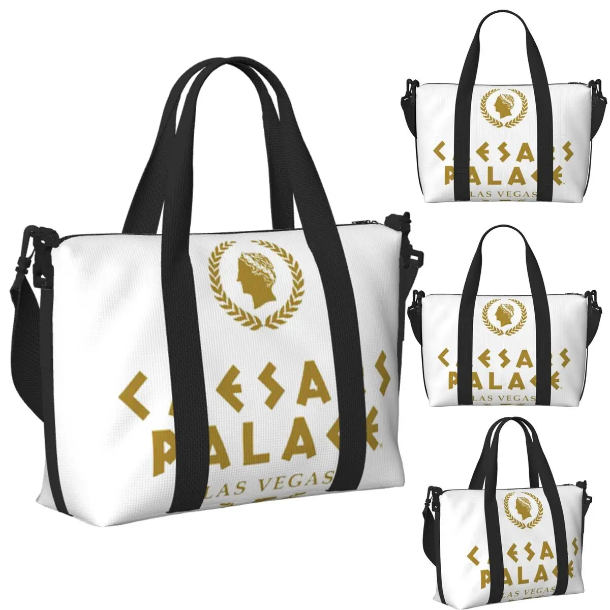 

Best Seller Caesars Palace Merchandise Essential Beach Travel Bag Tote Bags for Gym Yoga Women Shopping Duffle Shoulder Bag
