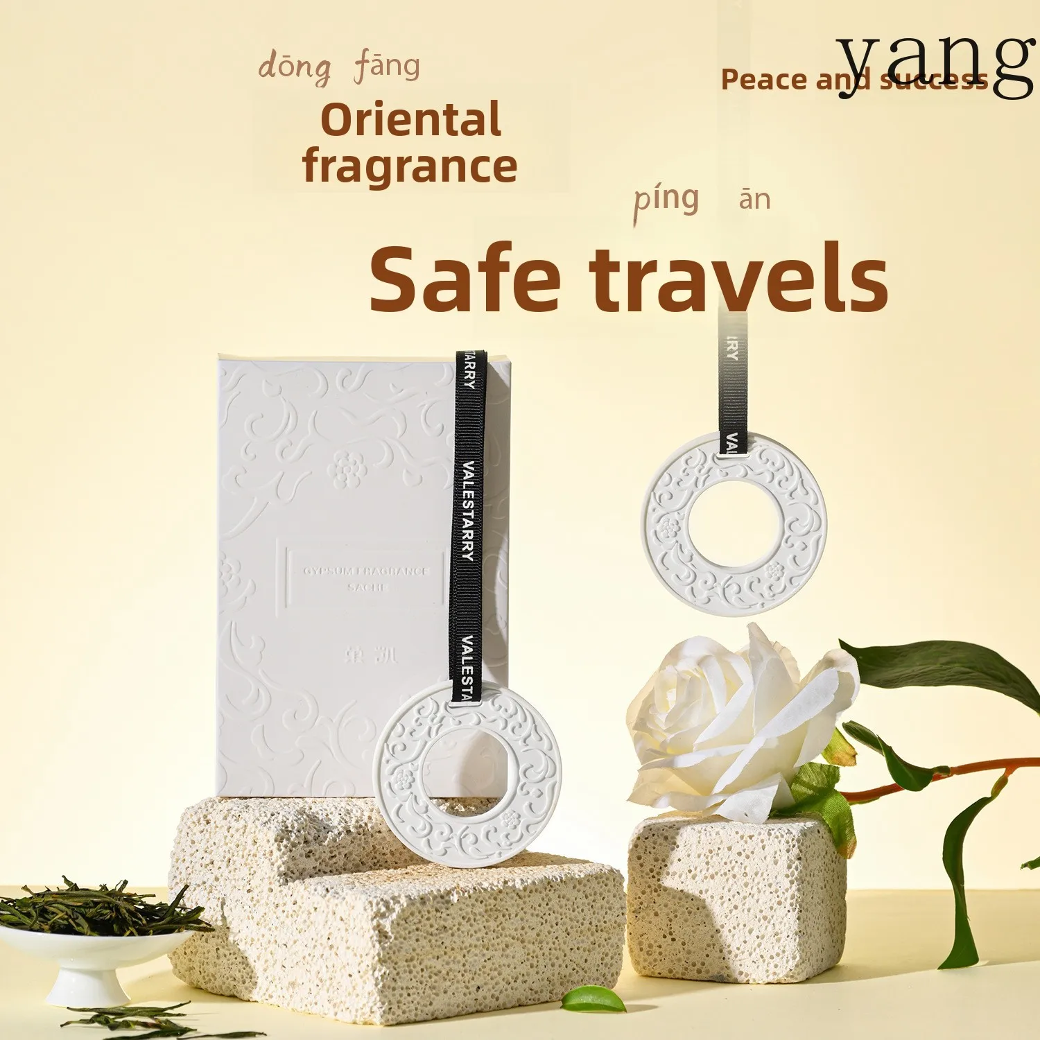 CX safety buckle aromatherapy pendant pendant wardrobe home indoor wardrobe incense flakes