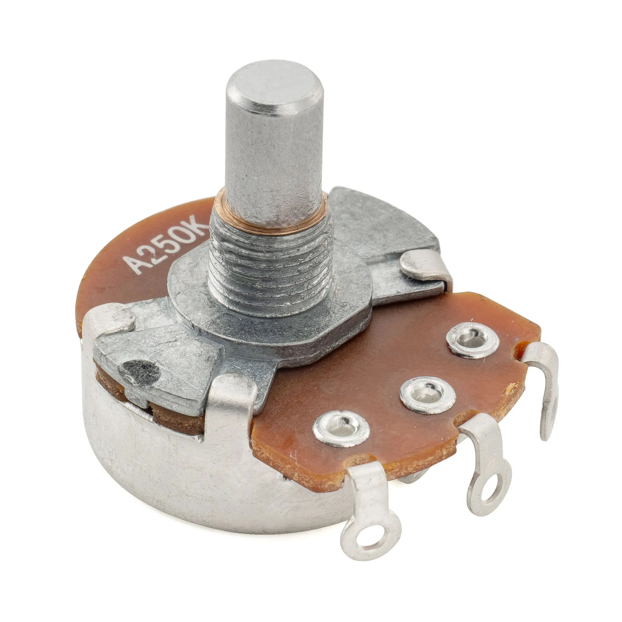 Alpha A250K/B250K/A500K/B500K Metric Solid Short/Standard Shaft Audio Taper Linear Taper Potentiometer for Electric Guitar Bass