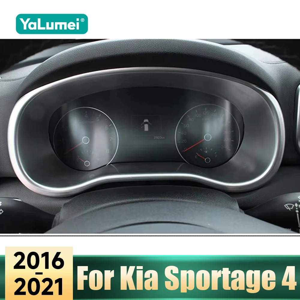 Für Kia Sportage 4 QL 2016 2017 2018 2019 2020 2021 Auto Dashboard Tachoanzeige Display Abdeckung Trim Rahmen ABS Zubehör