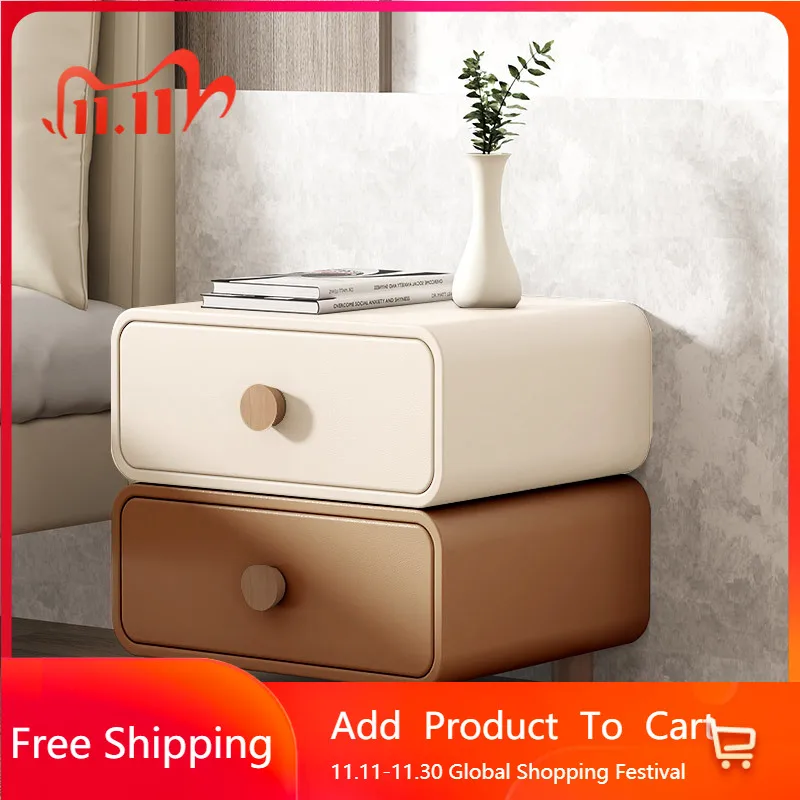 

Decor Mini Bedside Table Wood Trendy Bedroom Coffee Cabinets Low Bedside Table White Comfortable Criado Mudo Trendy Furniture