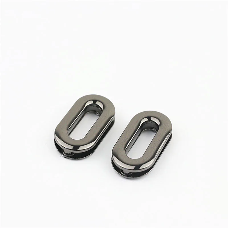 30 Stuks 20Mm Ovale Metalen Ring Grommet Oogje Schroef Gesp Voor Hangbag Riem Riem Hond Kettingsluiting Accessoires Lederen Ambacht