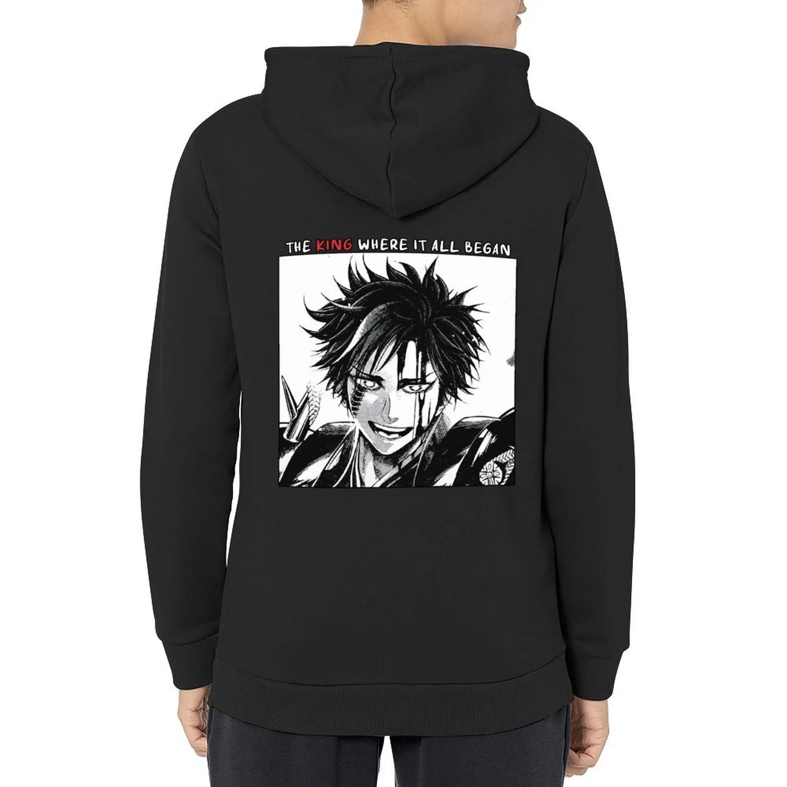 

Qin Shi Huang - Record Of Ragnarok Hoodie japanese style men's clothes mens designer clothes tracksuits