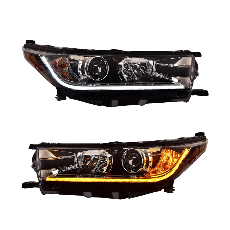 

YU GUANG for LED Highlander Headlights 2018-2021 Upgrade LED Head Lights toyota highlander 2021 Accessories Headlamp