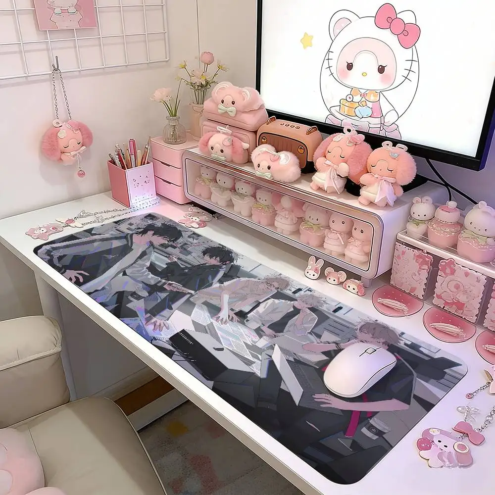 T-Time A-Agent Mouse Pad Gaming Deskmat Sakura Mousepad Anime Office Carpet Gamer Keyboard Computer Desks