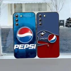 Soda Brand Art P-Pepsis Phone Case for Samsung S23 Ultra S24 S22 S20 Fe S21 Plus Galaxy A54 A34 A24 A53 M54 Note 20 Back Cover