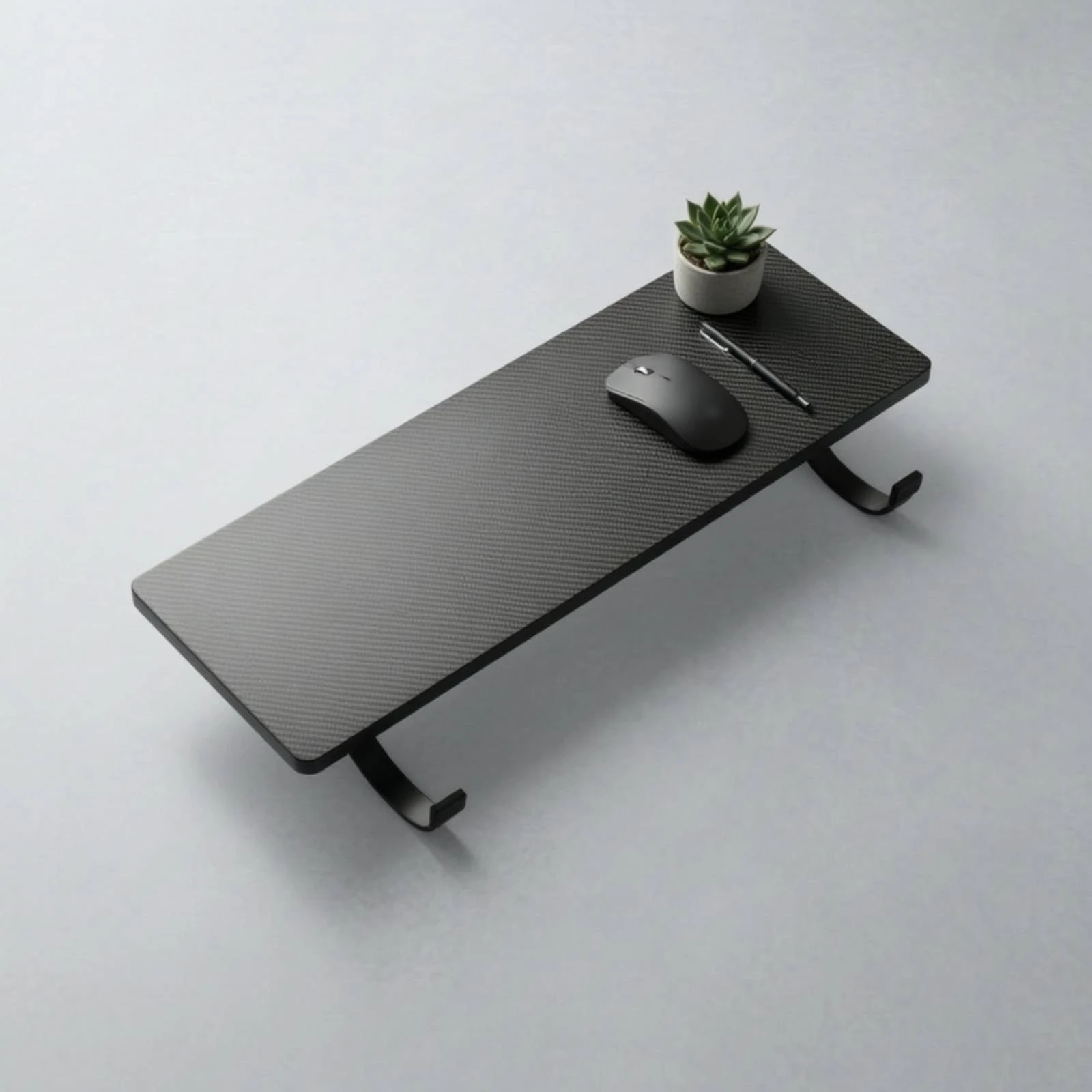 Desk Extension Board with Clamp Sturdy Clamp-on Desk Extender Keyboard Mouse Tray Stable Arm Rest Shelf Long-Lasting